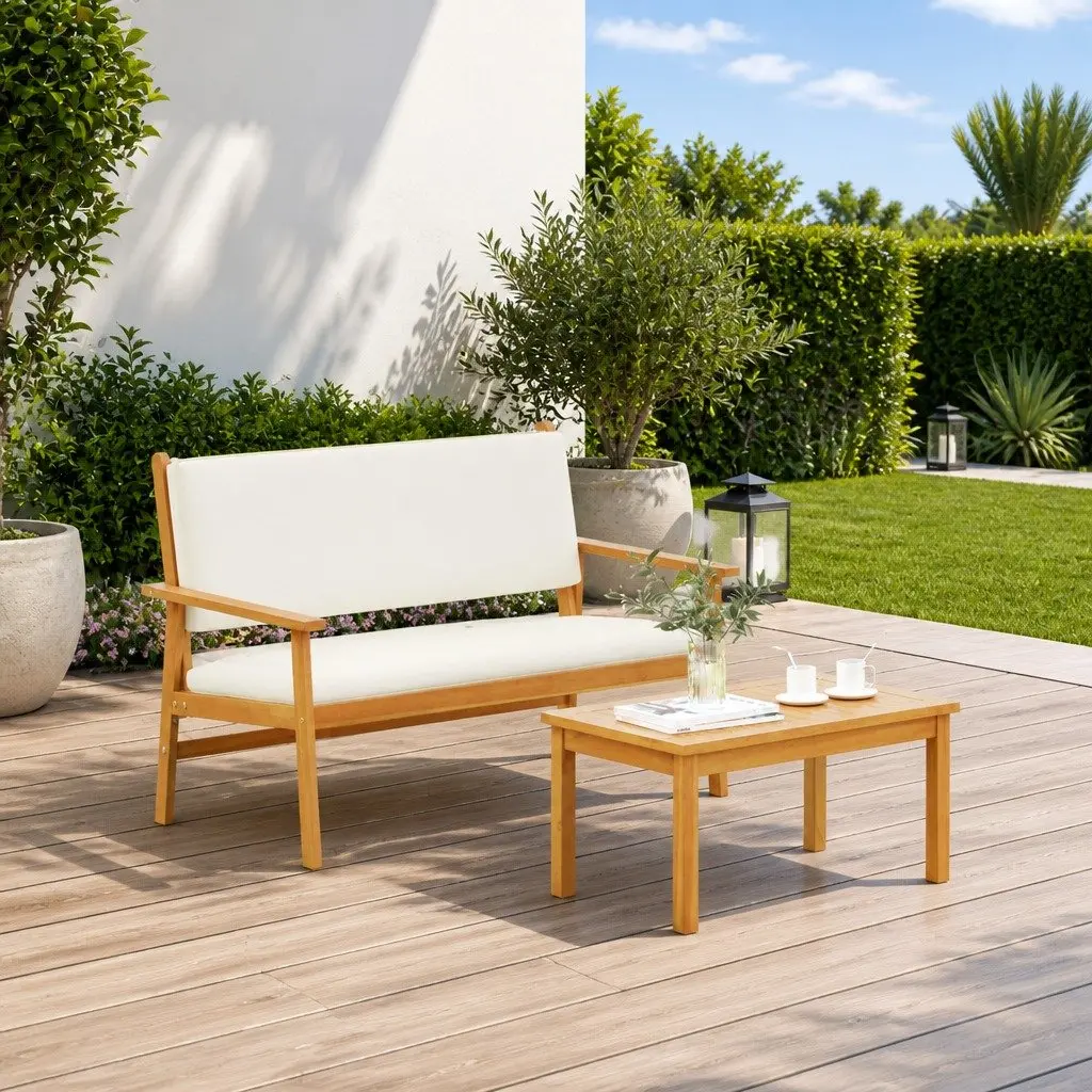 2 Seater Sofa Set for Outdoor Spaces