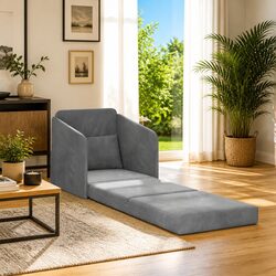 Your Friendly Grey Velvet Sofa Bed for Any Occasion