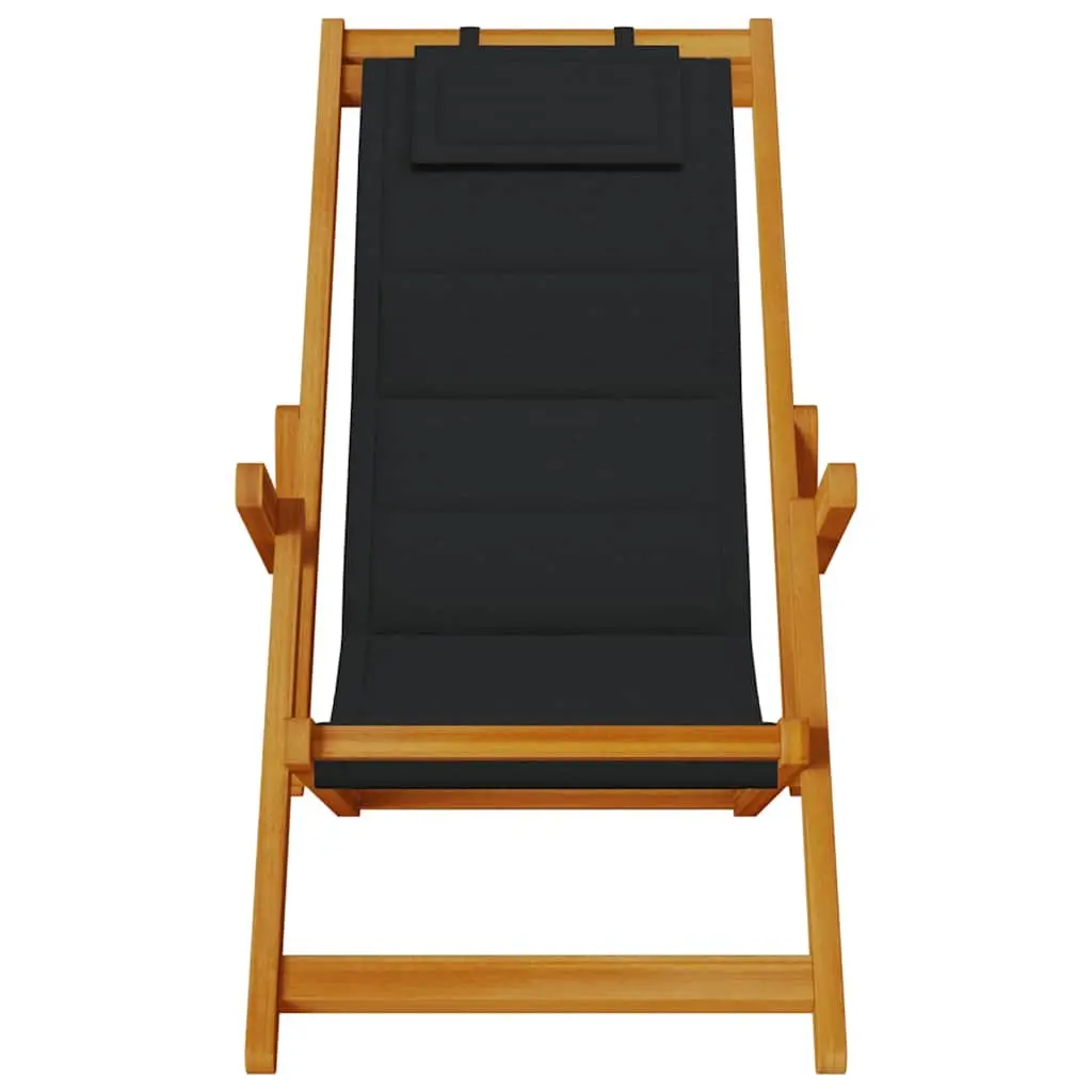 Folding Beach Chair with Armrests