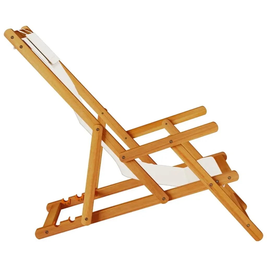Folding Beach Chair with Armrests