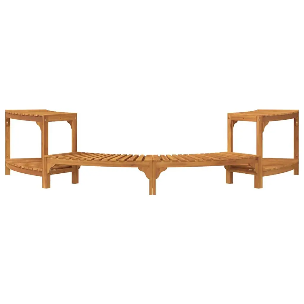 Half-Round Hot Tub Surround