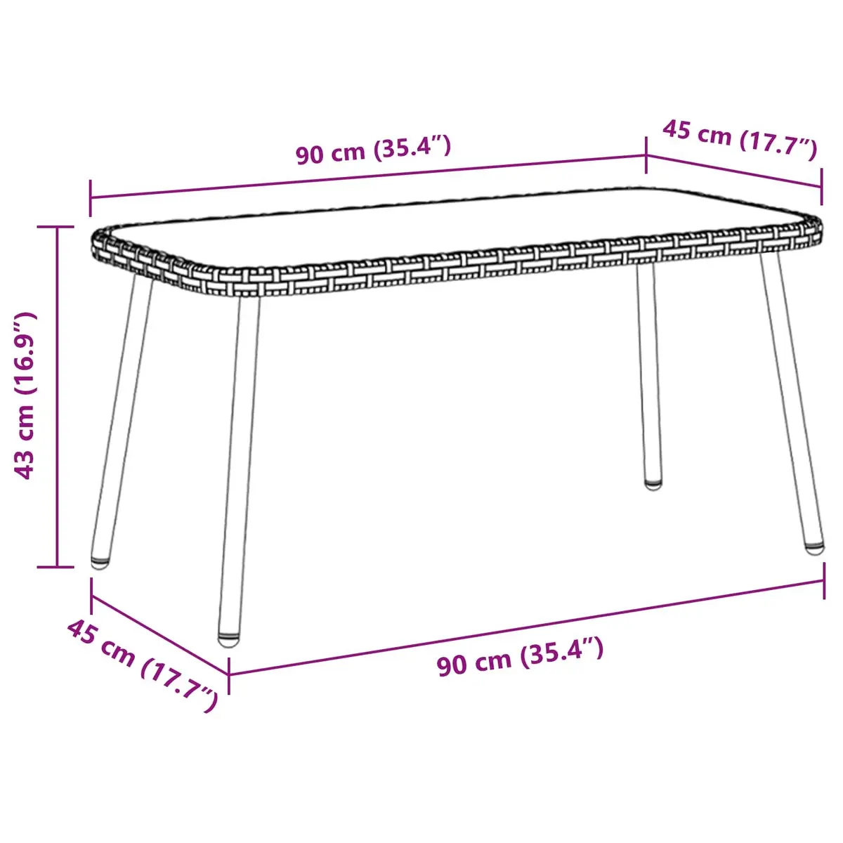 Outdoor Coffee Table