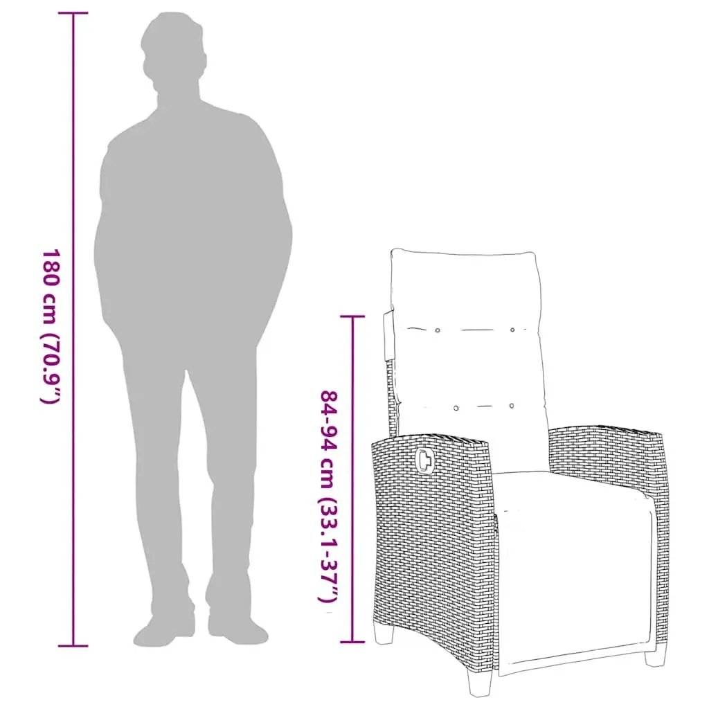 Reclining Garden Chair