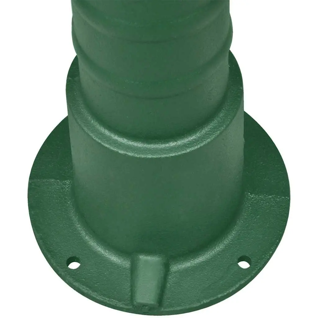Cast Iron Stand for Garden Hand Water Pump 66cm Height Green