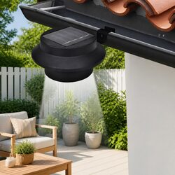 Friendly Solar Fence Light Set - 6 Durable LED Lamps
