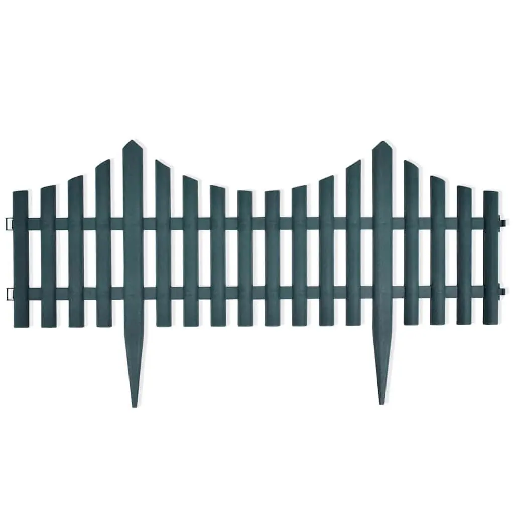 Garden Lawn Edging Dividers Interconnectable 17 Piece 10m Border Barriers
