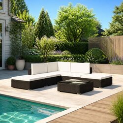 Friendly 6 Piece Outdoor Lounge Set for Your Patio