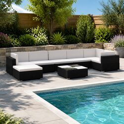 Your Ideal 8 Piece Garden Lounge Set Awaits