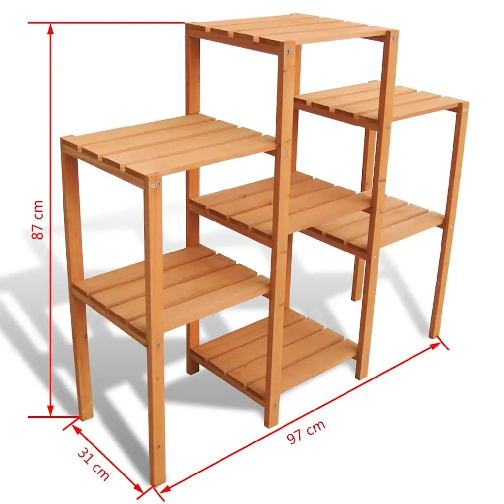 Wooden Plant Stand for Home Décor