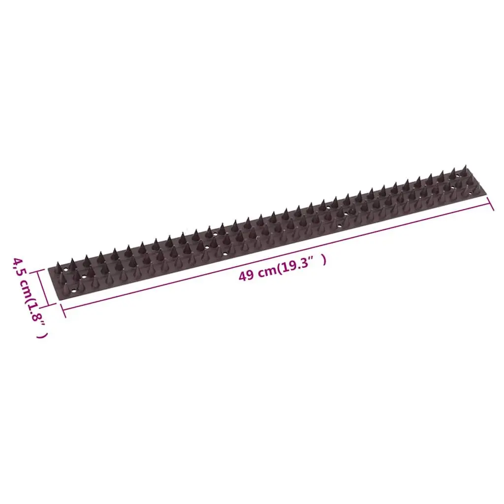 Bird Control Spikes Humane Pest Deterrent 49cm Set of 20