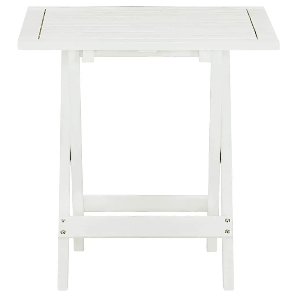 Wooden Bistro Table Compact Side Table Indoor Outdoor Coffee Table Folding