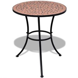 Friendly 60cm Mosaic Bistro Table for Your Outdoor Fun