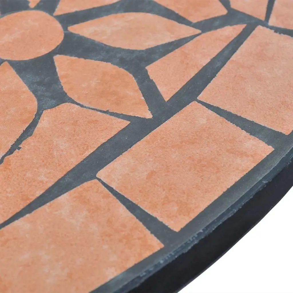 Mosaic Bistro Table Ceramic Top 60cm Outdoor Garden Furniture