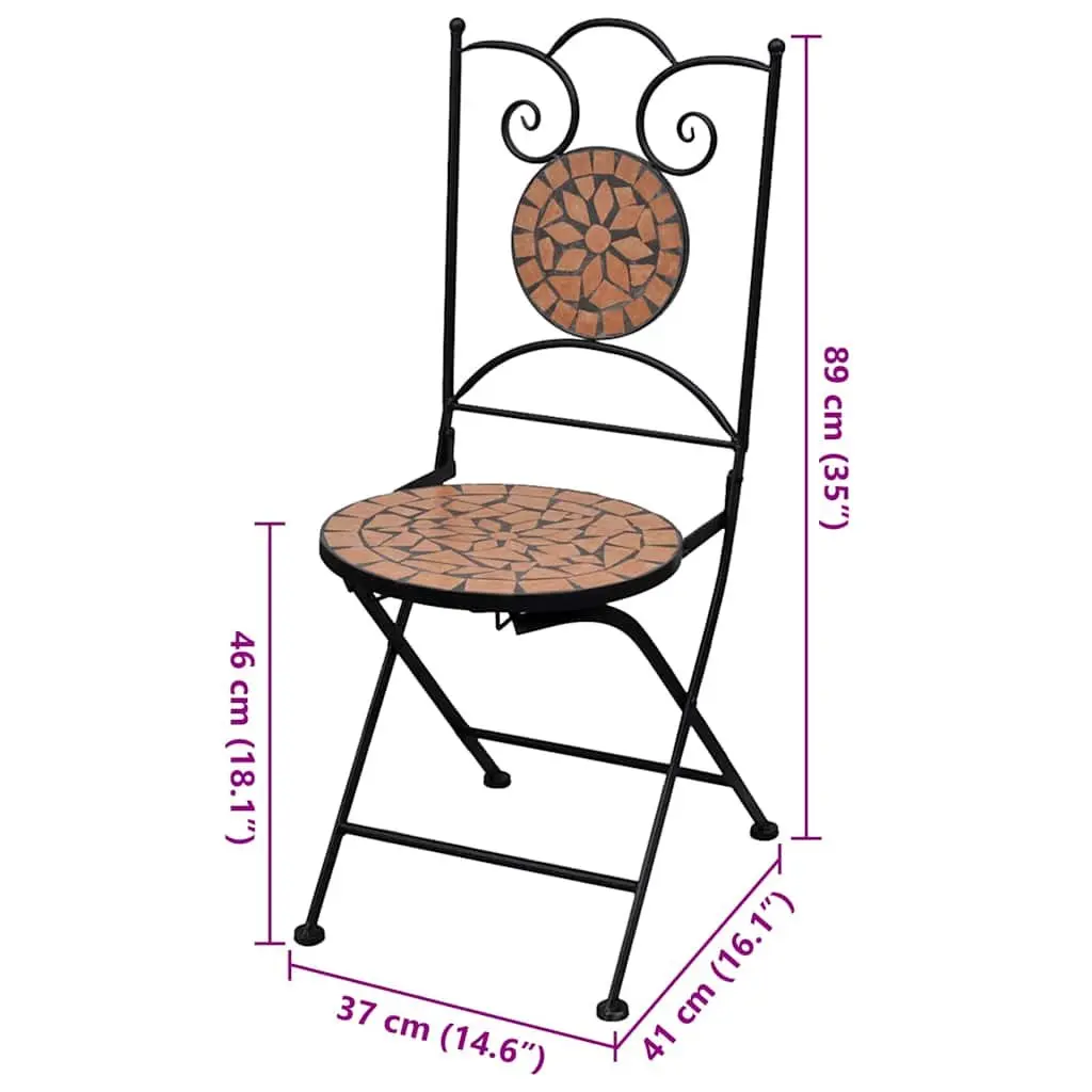 Folding Bistro Chairs for Outdoors