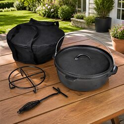 Get Cooking with the 5.6L Dutch Oven Set for All Occasions
