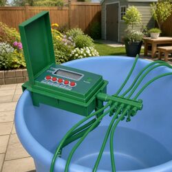 Automatic Irrigation System Garden Timer Sprinkler Controller Water Flowers