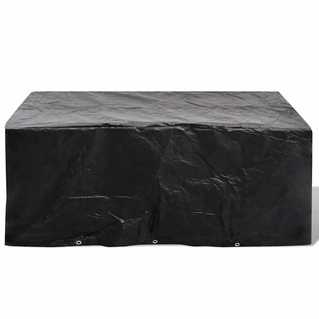 Garden Furniture Cover Water-resistant Tear-resistant 240x140x90cm Black