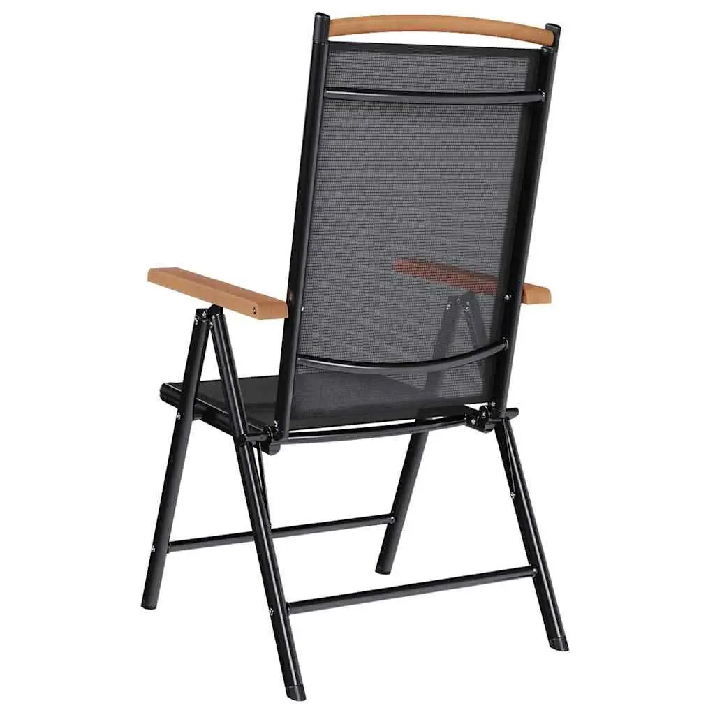 Folding Garden Chairs Set of 4