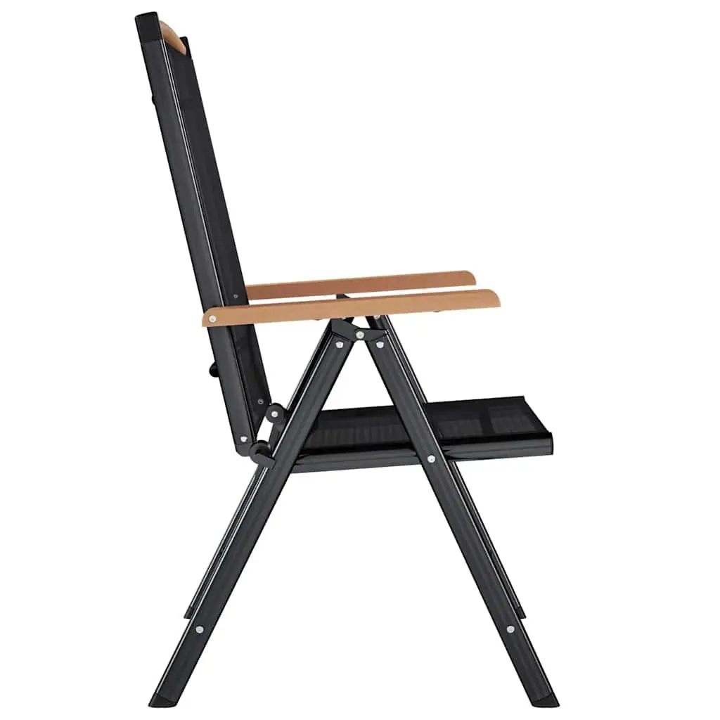 Folding Garden Chairs Set of 4