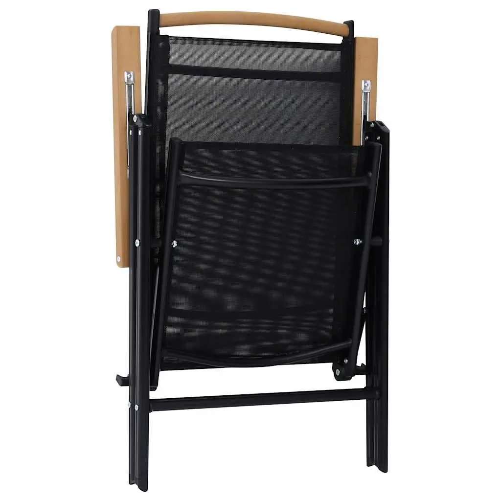 Folding Garden Chairs Set of 4