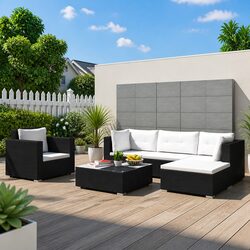 Enjoy the Outdoors with Our 6-Piece Lounge Set
