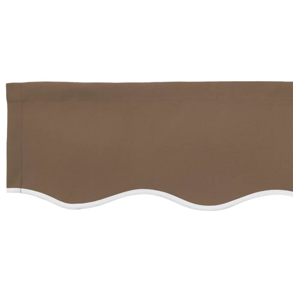 Awning Replacement Fabric Beige 4 x 3.5 m Polyester Outdoor Shade Garden