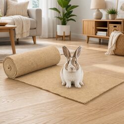 Friendly Hemp Mat for Small Animals - 0.5x5m Brown