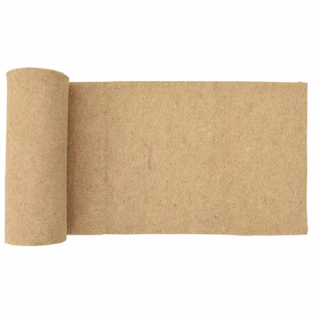 Pet Hemp Mat Natural Brown 0.5x5m Bedding for Small Animals Rabbits Guinea Pigs