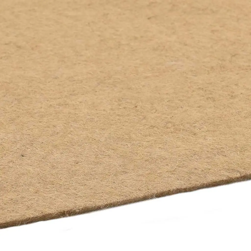 Pet Hemp Mat Natural Brown 0.5x5m Bedding for Small Animals Rabbits Guinea Pigs