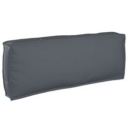 Friendly Anthracite Cushion 120 x 40 x 12 cm for Your Relaxation