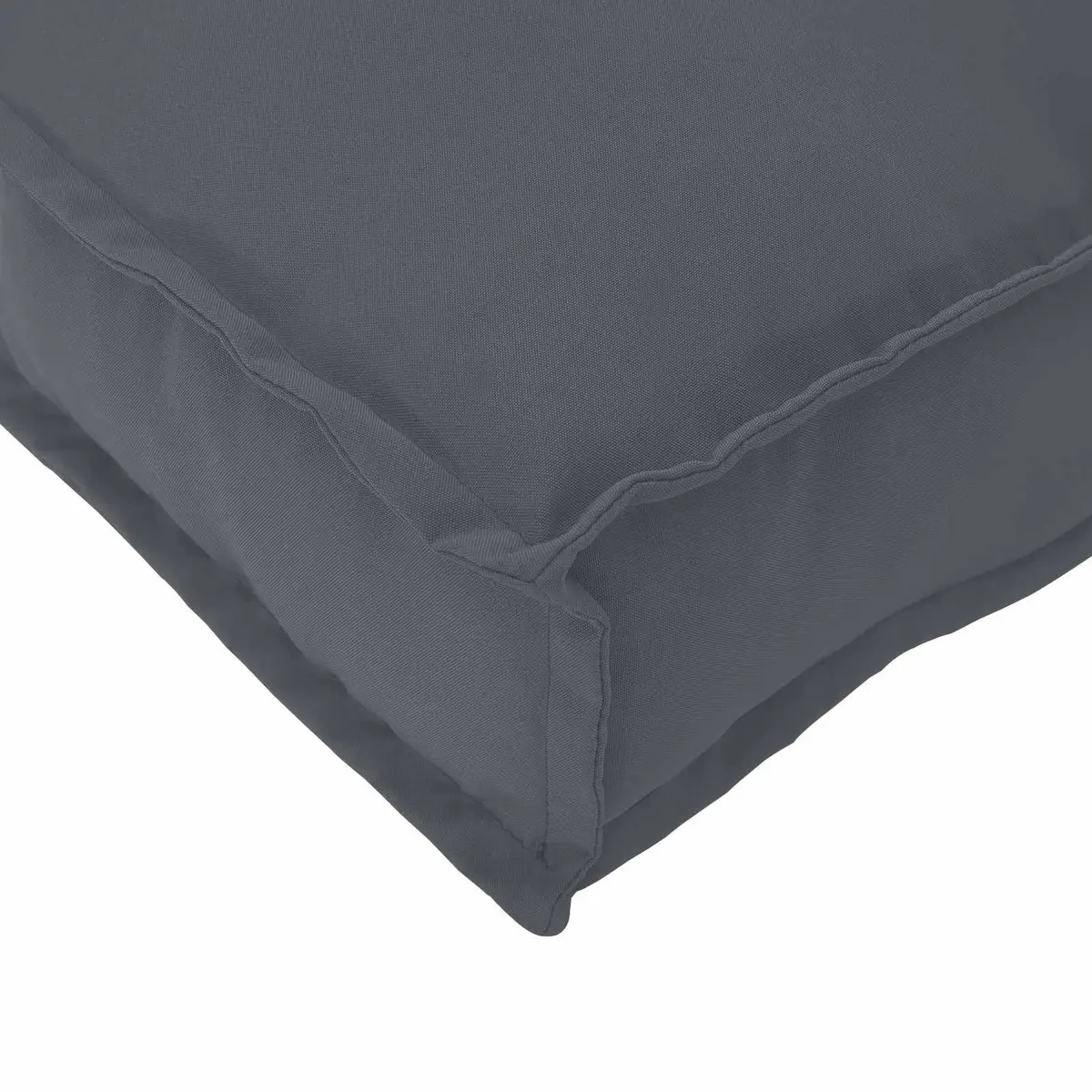 Anthracite Rectangular Cushion 120x50cm Oxford Fabric Lounge Sofa Chair Pad