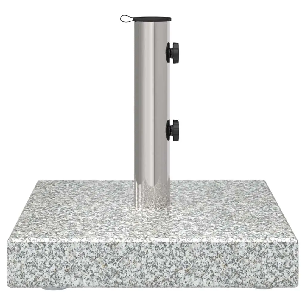 Grey Parasol Base for Outdoor Spaces