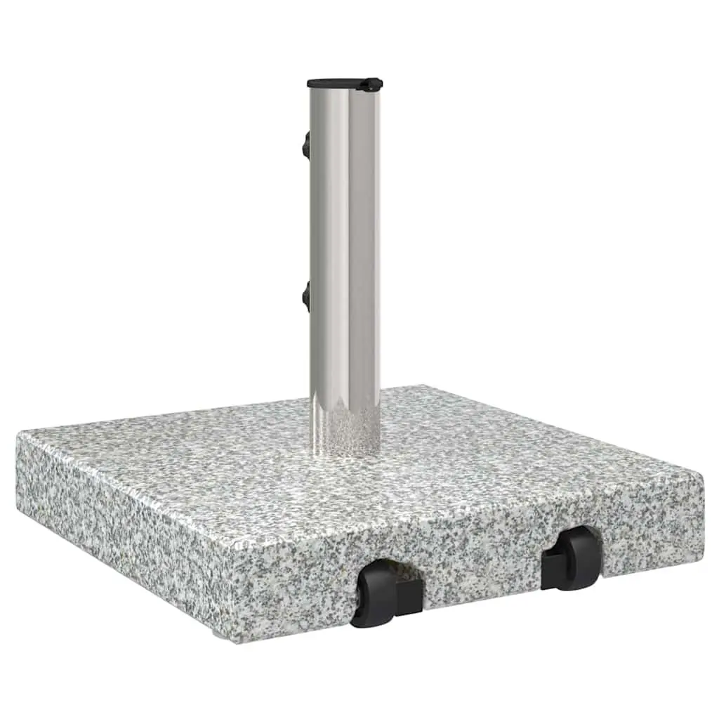 Grey Parasol Base for Outdoor Spaces