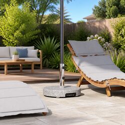 Your Perfect Outdoor Parasol Base with Integrated Wheels