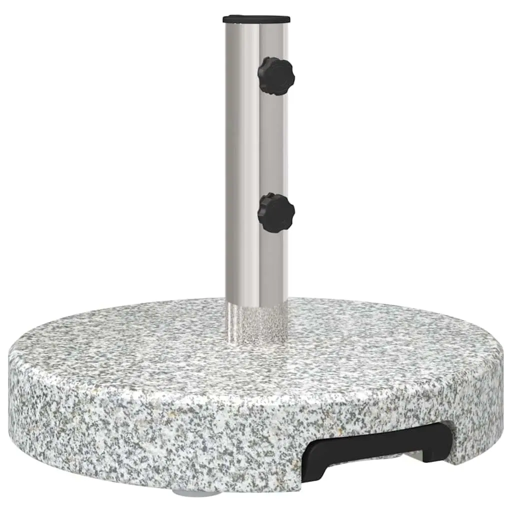 Outdoor Parasol Base with Integrated Wheels