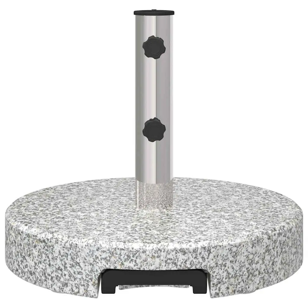 Outdoor Parasol Base with Integrated Wheels