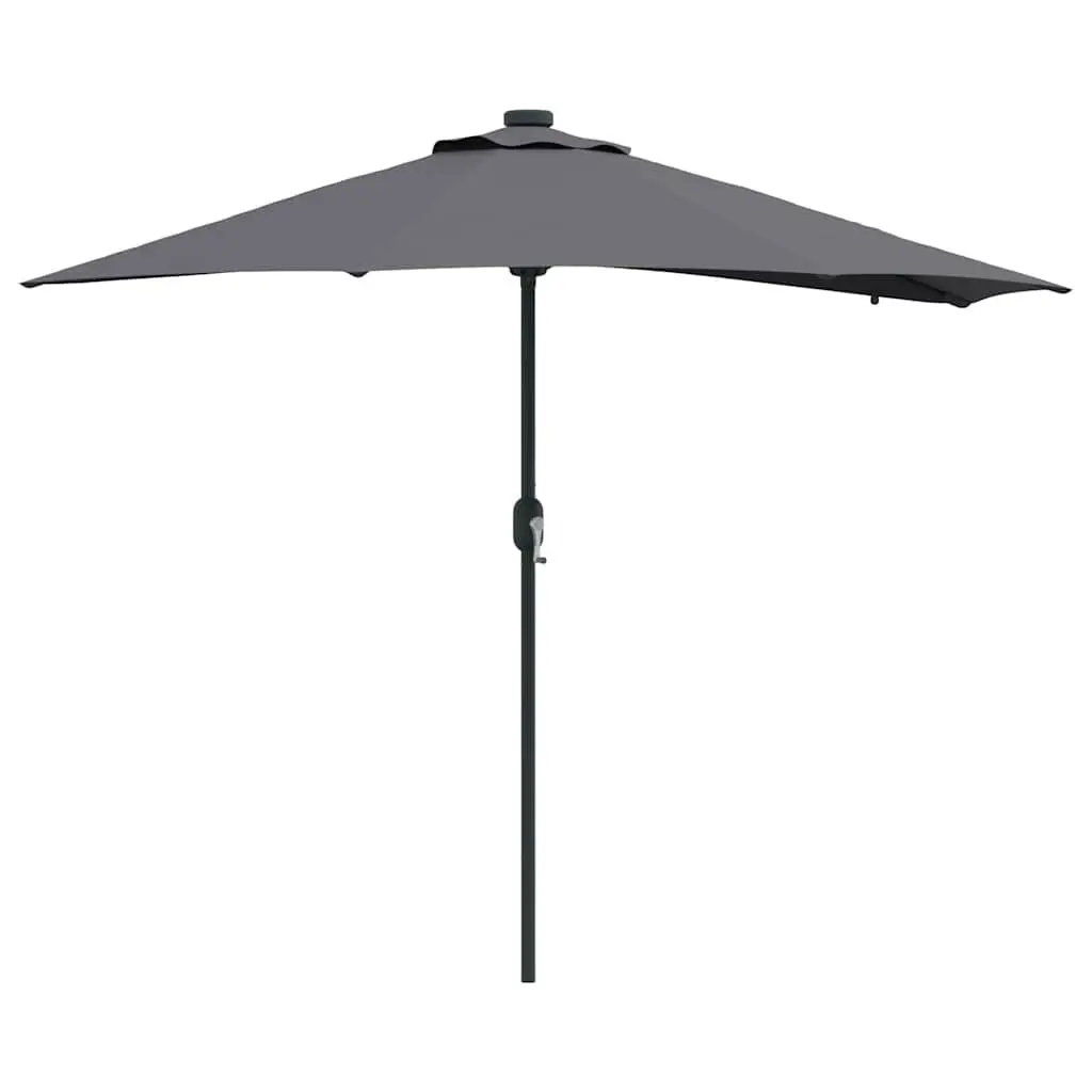 Garden Parasol with Solar LED Lights
