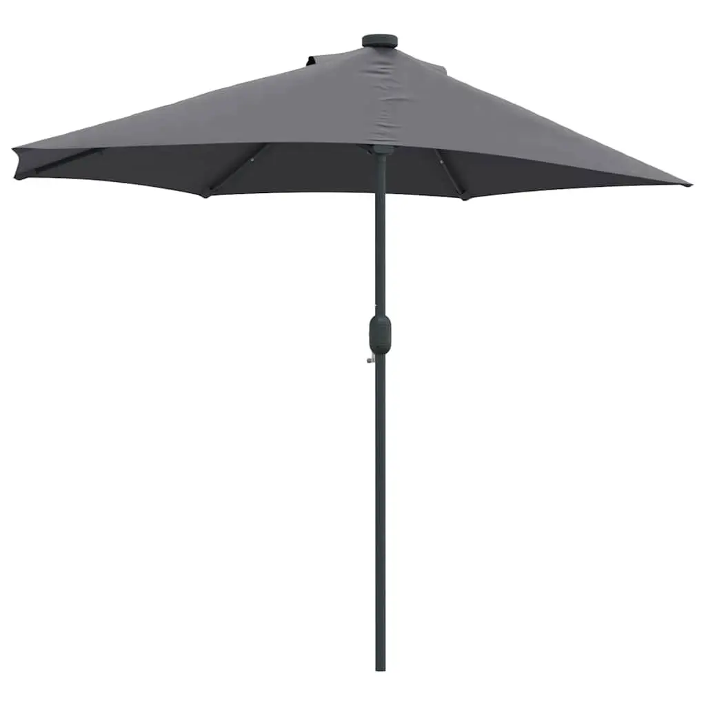 Garden Parasol with Solar LED Lights