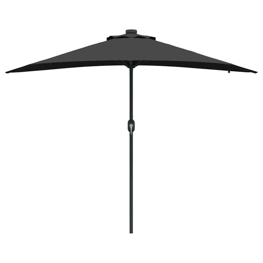 Garden Parasol with Solar Lights