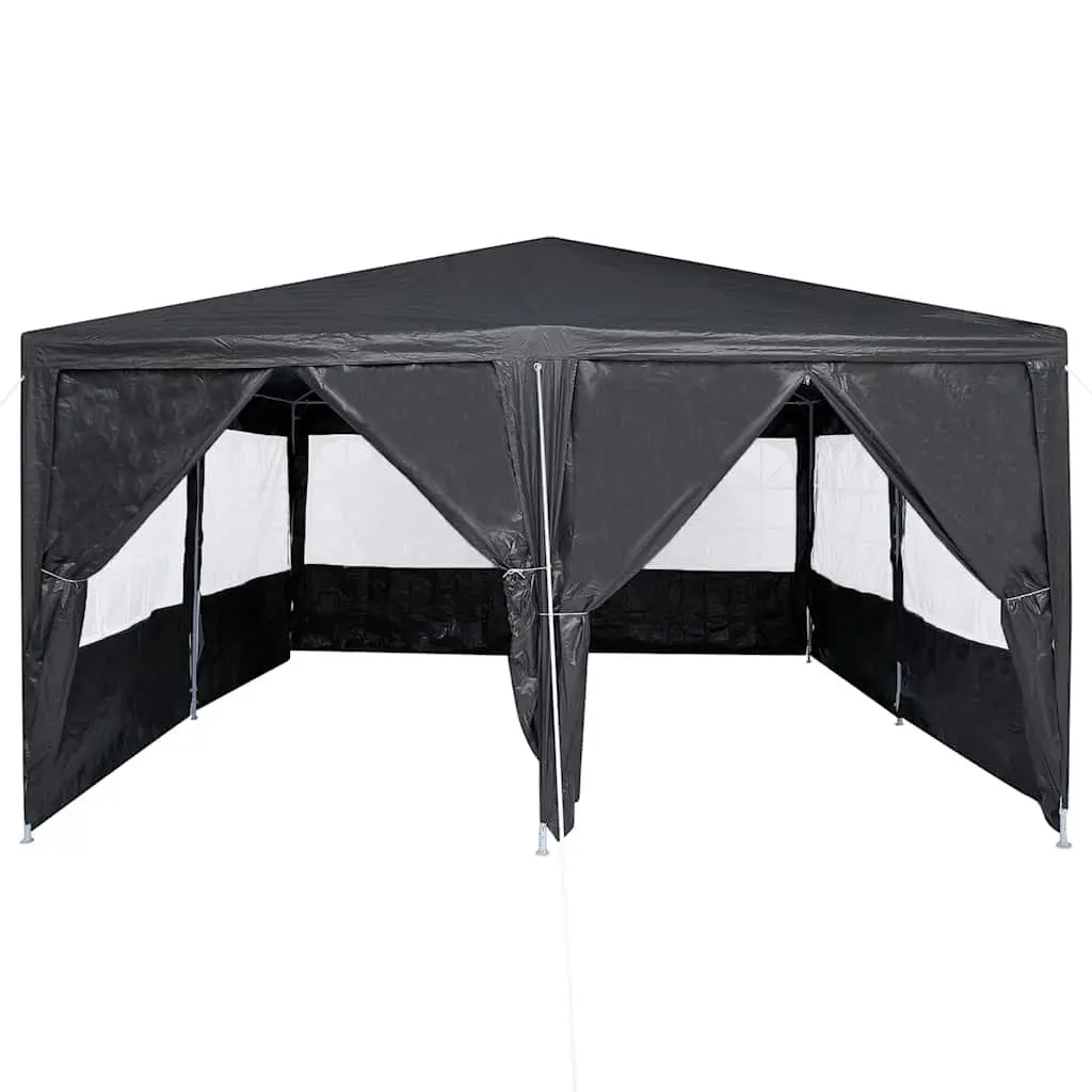 Party Tent Anthracite 400x400x266cm Outdoor Canopy Gazebo Portable Wedding Event