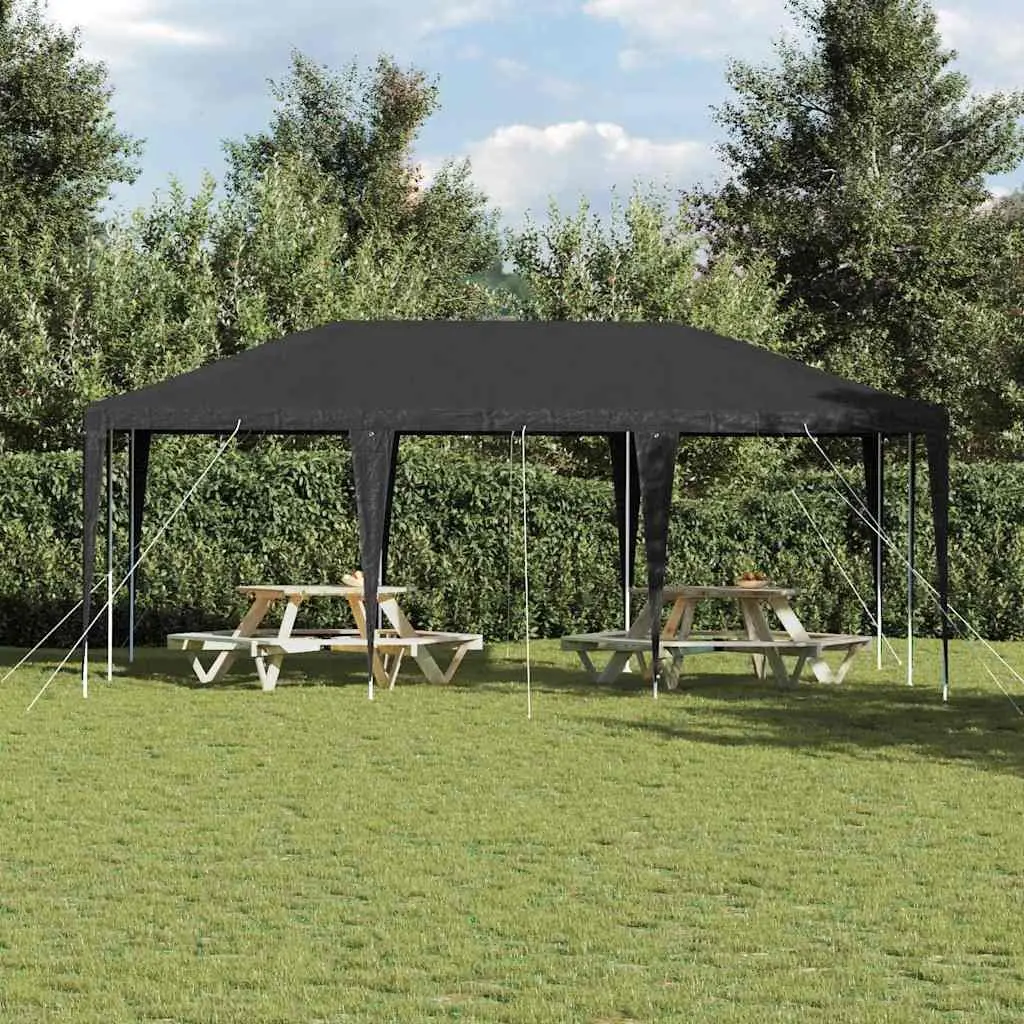 Party Tent Rectangular Anthracite 600x400x266cm Outdoor Garden Canopy