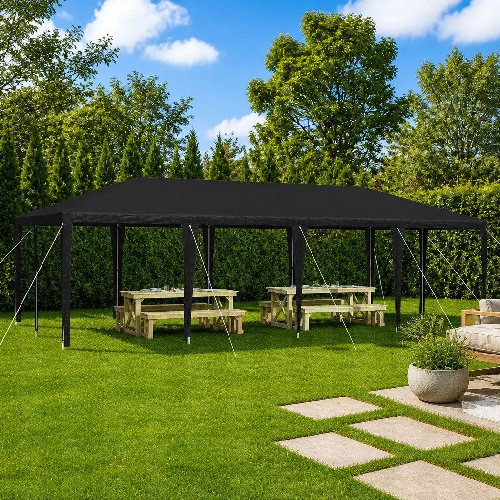 Anthracite Party Tent 800 x 400 cm