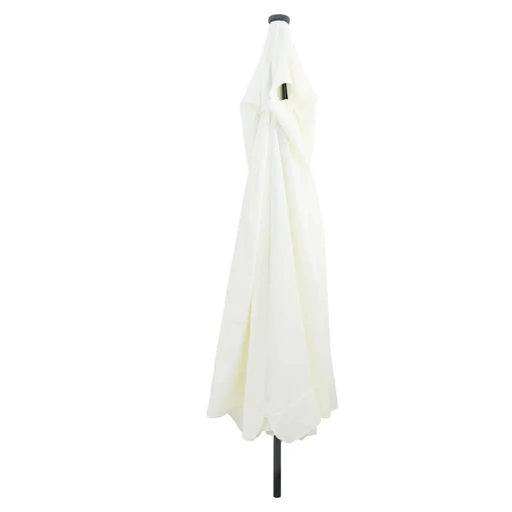 Garden Parasol LED Lighting Crank Handle 395 x 395 x 245 cm