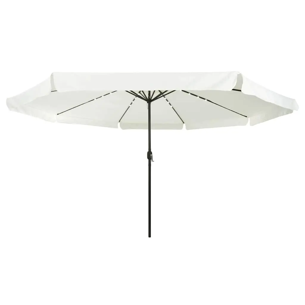 Garden Parasol LED Lighting Crank Handle 395 x 395 x 245 cm