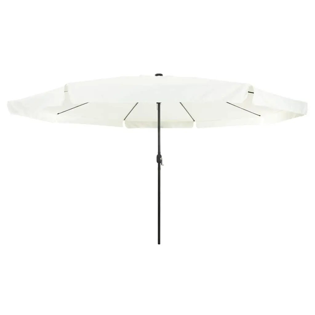Garden Parasol LED Lighting Crank Handle 395 x 395 x 245 cm