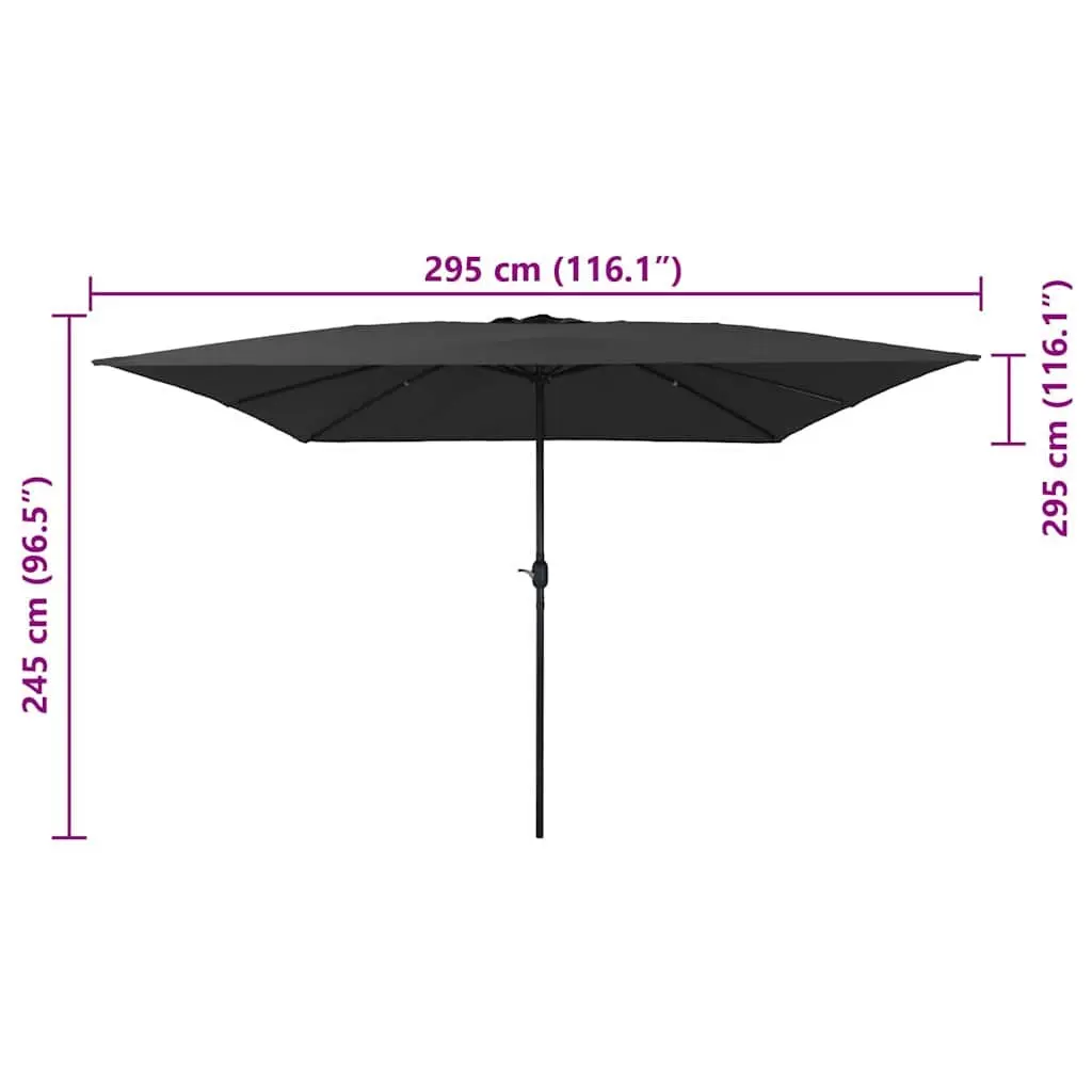Anthracite Garden Parasol