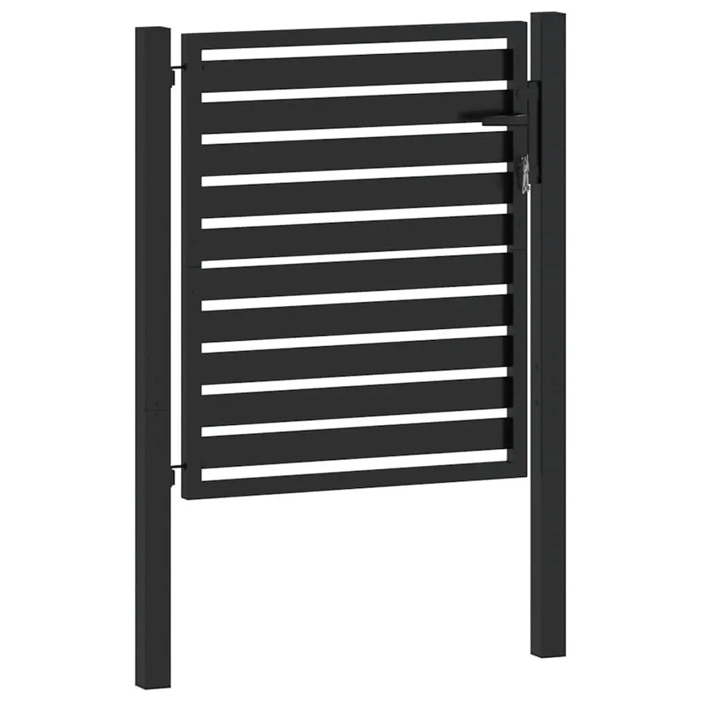 Garden Gate Lockable Aluminium 100x100cm