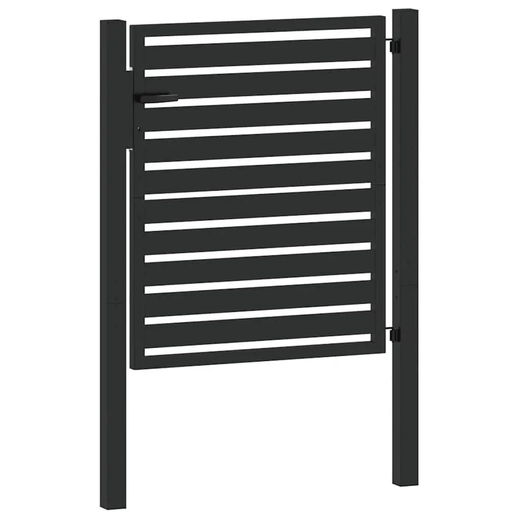 Garden Gate Lockable Aluminium 100x100cm