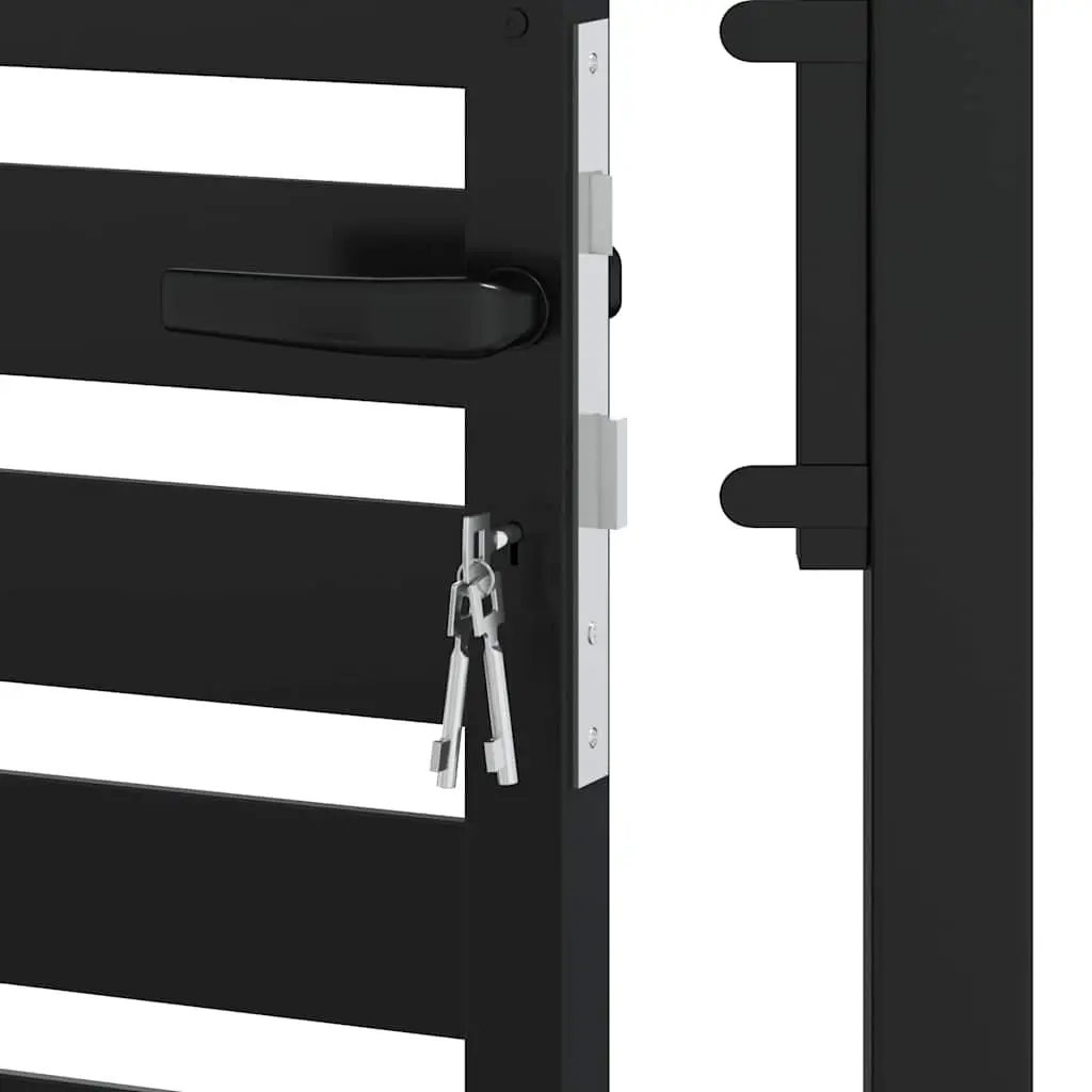 Garden Gate Lockable Aluminium 100x100cm