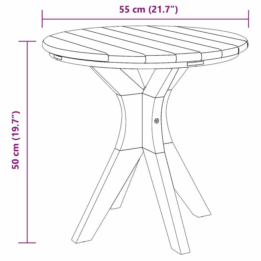 Brown Teak Side Table for Outdoor Spaces